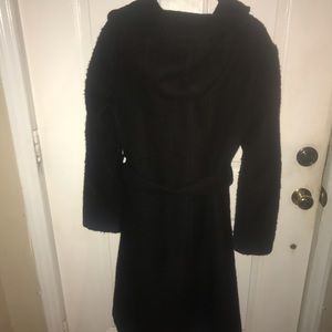 Beautiful hooded wool coat